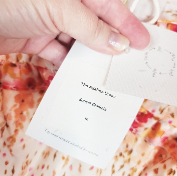 Christy Dawn Adeline Dress Sunset Gladiola NWT - Picture 8 of 11